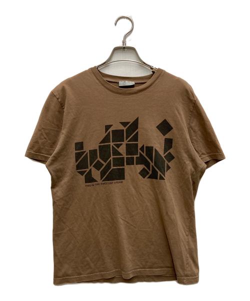 DIOR HOMME（ディオール オム）Dior Homme (ディオール オム) 07AW SWEETEST DREAM Tシャツ ブラウン サイズ:Mの古着・服飾アイテム