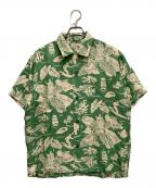 Sun Surfサンサーフ）の古着「アロハシャツ」｜グリーン