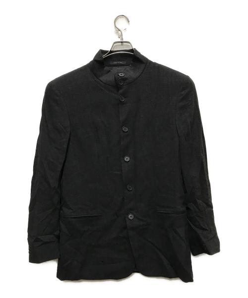EMPORIO ARMANI（エンポリオ アルマーニ）EMPORIO ARMANI (エンポリオ アルマーニ) スタンドカラージャケット ネイビー サイズ:54の古着・服飾アイテム