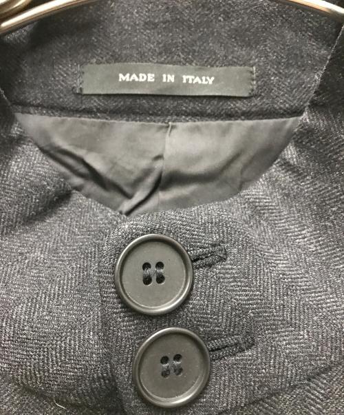 EMPORIO ARMANI（エンポリオ アルマーニ）EMPORIO ARMANI (エンポリオ アルマーニ) スタンドカラージャケット ネイビー サイズ:54の古着・服飾アイテム