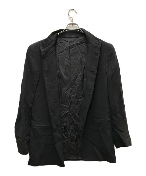 EMPORIO ARMANI（エンポリオ アルマーニ）EMPORIO ARMANI (エンポリオ アルマーニ) スタンドカラージャケット ネイビー サイズ:54の古着・服飾アイテム