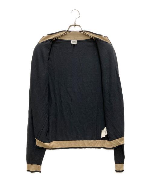 ARMANI COLLEZIONI（アルマーニ コレツィオーニ）ARMANI COLLEZIONI (アルマーニ コレツィオーニ) ドライバーズニット ブラック サイズ:46の古着・服飾アイテム
