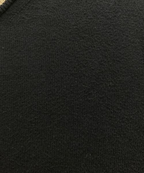 ARMANI COLLEZIONI（アルマーニ コレツィオーニ）ARMANI COLLEZIONI (アルマーニ コレツィオーニ) ドライバーズニット ブラック サイズ:46の古着・服飾アイテム