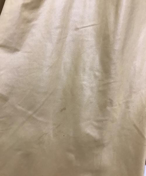 SEIVSON（セイヴソン）SEIVSON (セイヴソン) ドッキングワンピース バーガンディー×ベージュ サイズ:FREEの古着・服飾アイテム