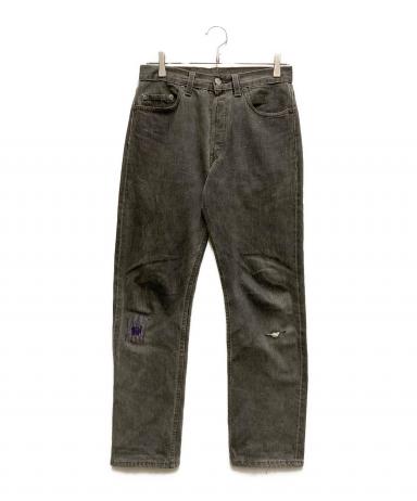 90s 00s リーバイス 後染め　先染め　セット　オレンジタブ　古着 中古・古着通販】LEVI'S (リーバイス) 90`s先染めブラックデニムパンツ
