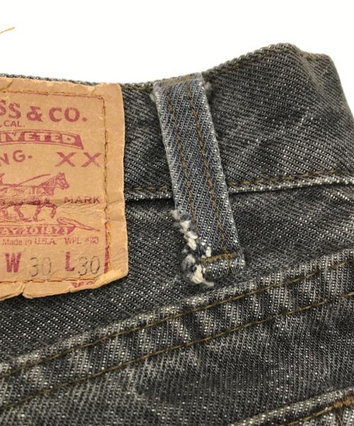 LEVI'S（リーバイス）LEVI'S (リーバイス) 90`s先染めブラックデニムパンツ ブラック サイズ:３０の古着・服飾アイテム