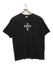 SUPREME（シュプリーム）の古着「Cross Box Logo Tee」｜ブラック