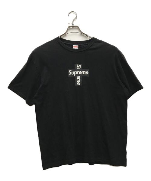 SUPREME（シュプリーム）SUPREME (シュプリーム) Cross Box Logo Tee ブラック サイズ:Lの古着・服飾アイテム