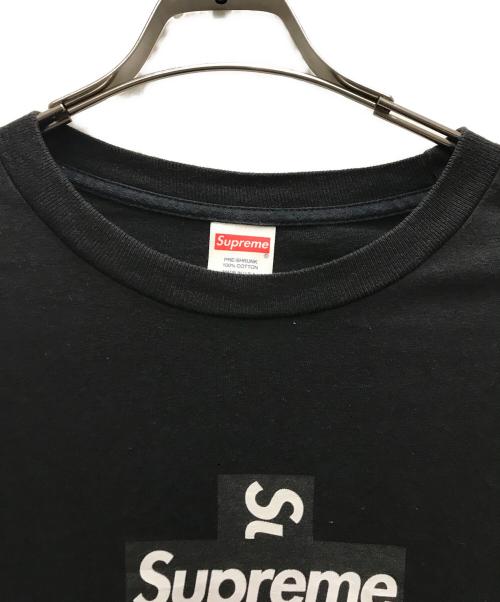 SUPREME（シュプリーム）SUPREME (シュプリーム) Cross Box Logo Tee ブラック サイズ:Lの古着・服飾アイテム