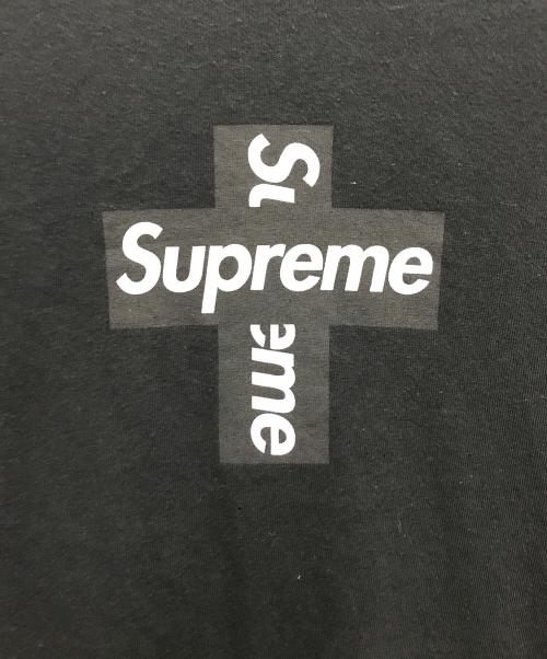 SUPREME（シュプリーム）SUPREME (シュプリーム) Cross Box Logo Tee ブラック サイズ:Lの古着・服飾アイテム