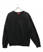 SUPREMEシュプリーム）の古着「Small Box Crewneck」｜ブラック