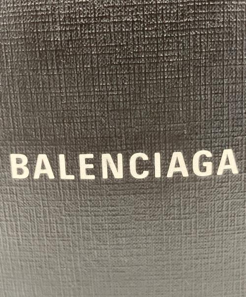 BALENCIAGA（バレンシアガ）BALENCIAGA (バレンシアガ) ショッピングフォンホルダーショルダーバッグ ブラックの古着・服飾アイテム