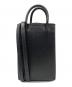 BALENCIAGA (バレンシアガ) ショッピングフォンホルダーショルダーバッグ ブラック：43000円