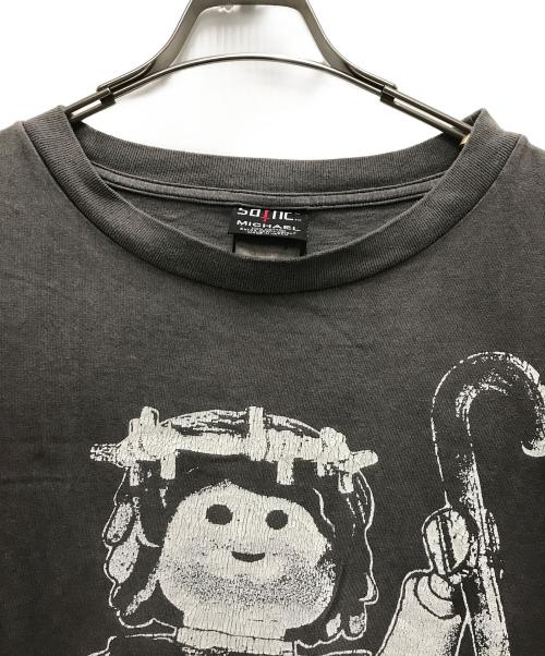 SAINT MICHAEL（セントマイケル）SAINT MICHAEL (セントマイケル) 21SS T-SHIRT BLOCK グレー サイズ:Lの古着・服飾アイテム
