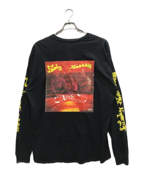 WACKO MARIA（ワコマリア）WACKO MARIA (ワコマリア) ALSTON 19AW FUNKY NASSAU プリントカットソー ブラック サイズ:Lの古着・服飾アイテム
