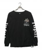 WACKO MARIAワコマリア）の古着「2PAC LONG SLEEVE T-SHIRT」｜ブラック