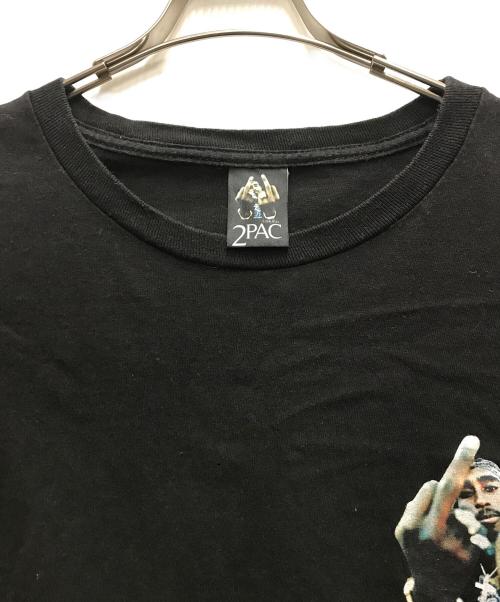 WACKO MARIA（ワコマリア）WACKO MARIA (ワコマリア) 2PAC LONG SLEEVE T-SHIRT ブラック サイズ:Lの古着・服飾アイテム
