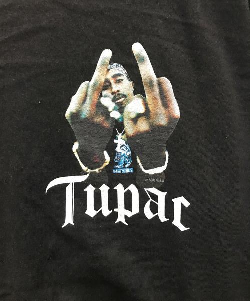 WACKO MARIA（ワコマリア）WACKO MARIA (ワコマリア) 2PAC LONG SLEEVE T-SHIRT ブラック サイズ:Lの古着・服飾アイテム