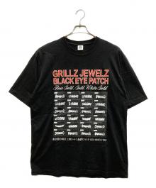 THE BLACK EYE PATCH×GRILLZ JEWELZ（ブラックアイパッチ×グリルズジュエルズ）の古着「コラボTシャツ」｜ブラック