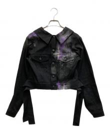 YOHJI YAMAMOTO（ヨウジヤマモト）の古着「マジックウォッシュデニムジャケット」｜ブラック
