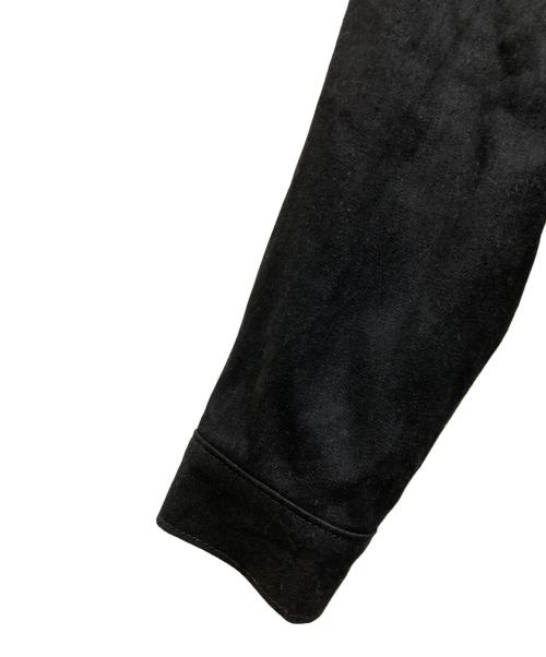 YOHJI YAMAMOTO（ヨウジヤマモト）YOHJI YAMAMOTO (ヨウジヤマモト) マジックウォッシュデニムジャケット ブラック サイズ:１の古着・服飾アイテム
