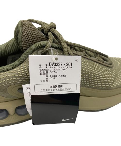 NIKE（ナイキ）NIKE (ナイキ) AIR MAX DN MEDIUM OLIVE/BLACK-NEUTRAL OLIVE オリーブ サイズ:US 9 1/2の古着・服飾アイテム
