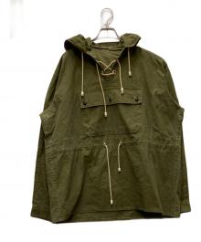 MILITARY（ミリタリー）の古着「山岳部隊 レースアップアノラックパーカー」｜カーキ