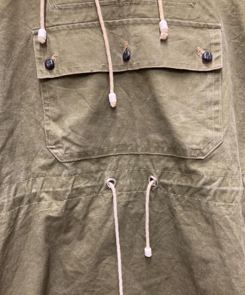 MILITARY（ミリタリー）MILITARY (ミリタリー) 山岳部隊 レースアップアノラックパーカー カーキ サイズ:不明の古着・服飾アイテム