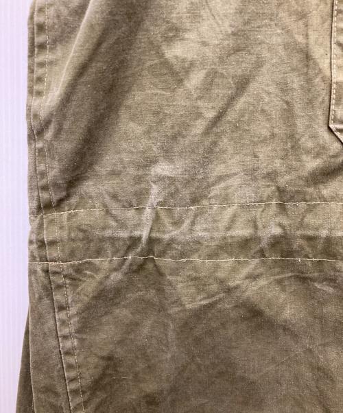 MILITARY（ミリタリー）MILITARY (ミリタリー) 山岳部隊 レースアップアノラックパーカー カーキ サイズ:不明の古着・服飾アイテム
