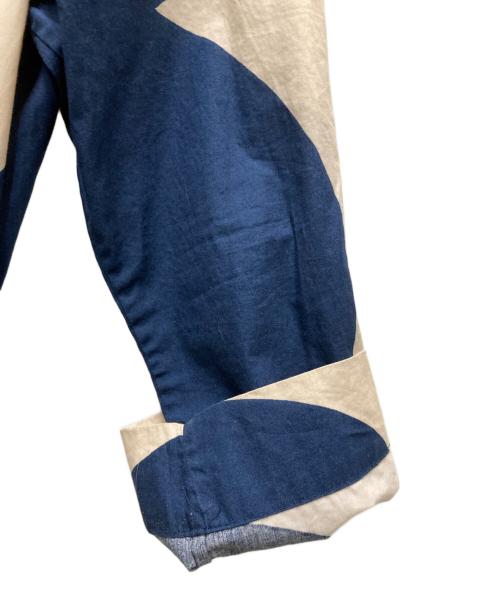 marimekko（マリメッコ）marimekko (マリメッコ) シャツワンピース ブルー サイズ:36の古着・服飾アイテム