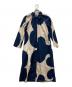 marimekko（マリメッコ）の古着「シャツワンピース」｜ブルー