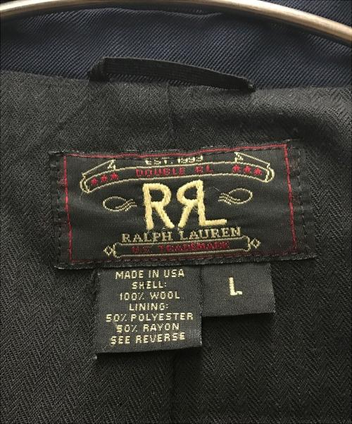 RRL（ダブルアールエル）RRL (ダブルアールエル) 90`sウール3Bジャケット ネイビー サイズ:Lの古着・服飾アイテム