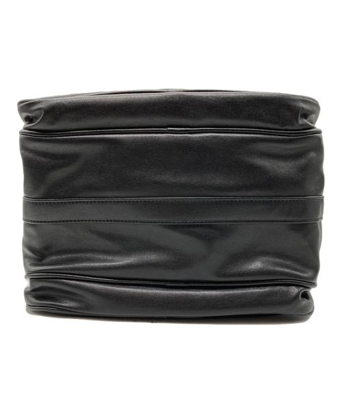 COMME des GARCONS（コムデギャルソン）COMME des GARCONS (コムデギャルソン) エアラインフェイクレザーショルダーンバッグ ブラックの古着・服飾アイテム
