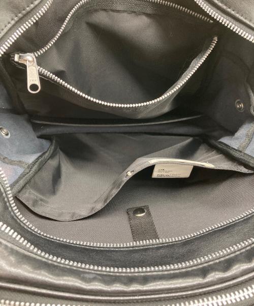 COMME des GARCONS（コムデギャルソン）COMME des GARCONS (コムデギャルソン) エアラインフェイクレザーショルダーンバッグ ブラックの古着・服飾アイテム