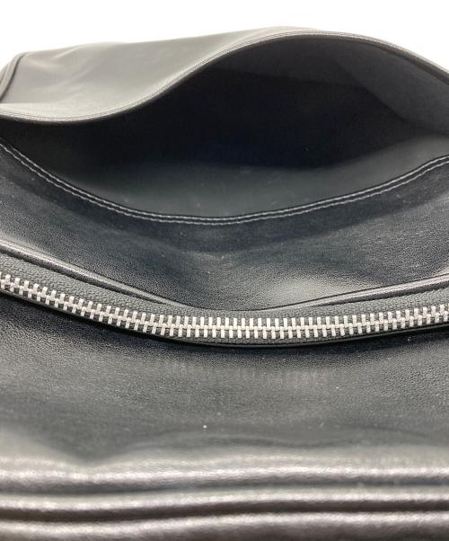 COMME des GARCONS（コムデギャルソン）COMME des GARCONS (コムデギャルソン) エアラインフェイクレザーショルダーンバッグ ブラックの古着・服飾アイテム