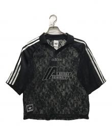 adidas（アディダス）の古着「レース ジャージ」｜ブラック
