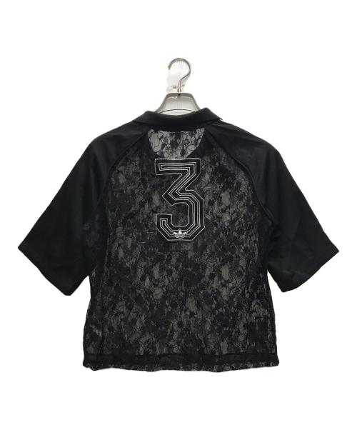 adidas（アディダス）adidas (アディダス) レース ジャージ ブラック サイズ:Sの古着・服飾アイテム