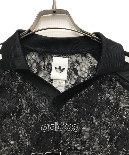adidas（アディダス）adidas (アディダス) レース ジャージ ブラック サイズ:Sの古着・服飾アイテム