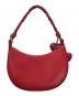 Kate Spade (ケイトスペード) ノヴァ ブレイデッド ハンドル スモール クレセント クロスボディ バッグ レッド：10000円