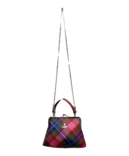 Vivienne Westwood（ヴィヴィアンウエストウッド）Vivienne Westwood (ヴィヴィアンウエストウッド) Granny Frame Purse マルチカラーの古着・服飾アイテム