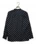 CELINE (セリーヌ) スタンドカラードットシャツ ネイビー サイズ:42：8000円