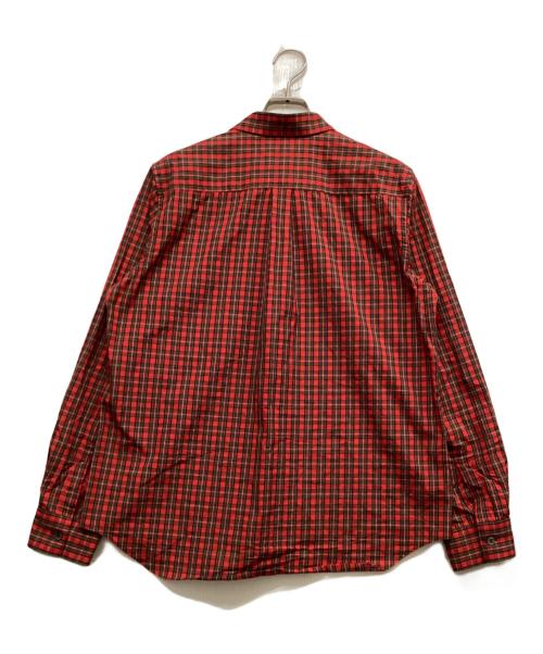 COMME des GARCONS GIRL（コムデギャルソンガール）COMME des GARCONS GIRL (コムデギャルソンガール) チェックシャツ レッド サイズ:Lの古着・服飾アイテム