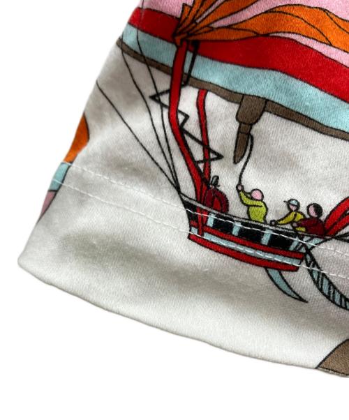 HERMES（エルメス）HERMES (エルメス) LES FOLIES DU CIEL カットソー ホワイト サイズ:Mの古着・服飾アイテム