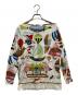 HERMES (エルメス) LES FOLIES DU CIEL カットソー ホワイト サイズ:M：15000円