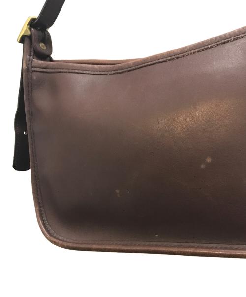 COACH（コーチ）COACH (コーチ) グローブレザーワンショルダーバッグ ブラウンの古着・服飾アイテム