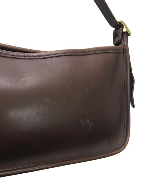 COACH（コーチ）COACH (コーチ) グローブレザーワンショルダーバッグ ブラウンの古着・服飾アイテム