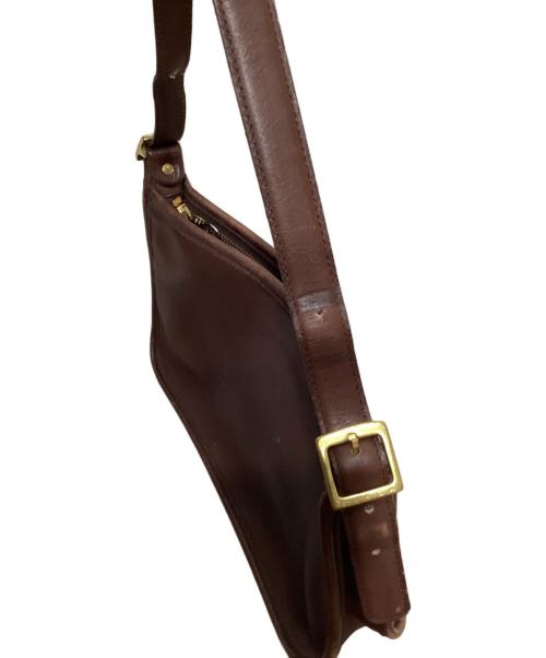 COACH（コーチ）COACH (コーチ) グローブレザーワンショルダーバッグ ブラウンの古着・服飾アイテム