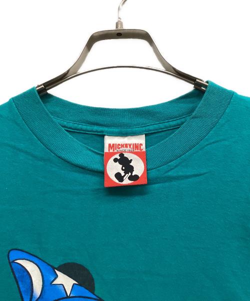 MICKEY INC（ミッキーインク）MICKEY INC (ミッキーインク) 90`SファンタジアTEE グリーン サイズ:Lの古着・服飾アイテム