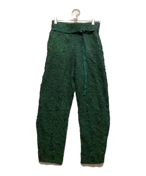 A CCORDION（アコーディオン）A CCORDION (アコーディオン) SWELL PANTS グリーン サイズ:Mの古着・服飾アイテム