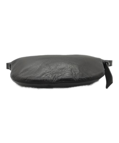 Bucket Baggage（バケットバゲージ）BUCKET BAGGAGE (バケットバゲージ) orange piece shoulder Large ダークブラウンの古着・服飾アイテム